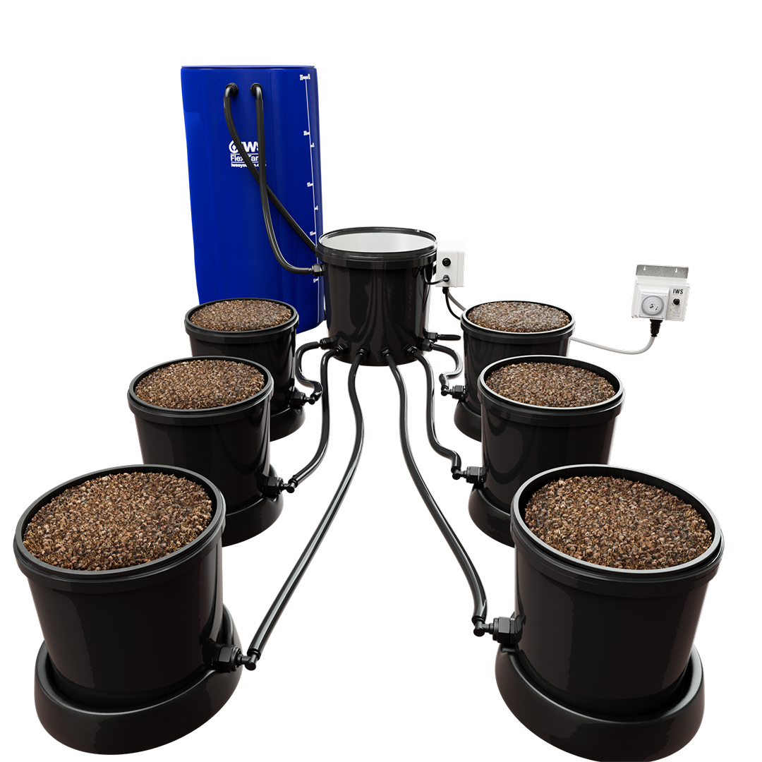 IWS Flood & Drain Standard Remote Punch Pots