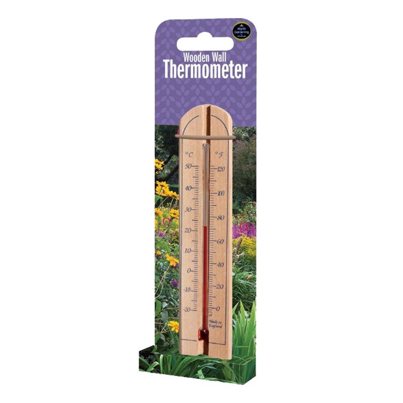 Marksman Wooden Thermometer - 25cm